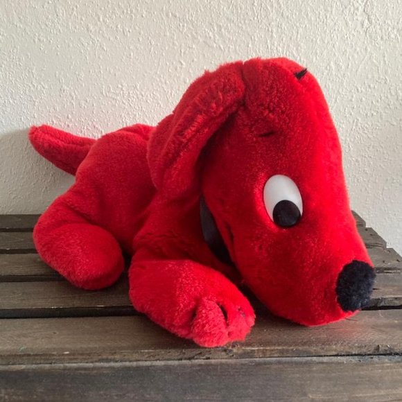 Vintage 1991 Dakin Norman Bridwell Clifford The Big Red Dog Hand Puppet - Picture 1 of 9